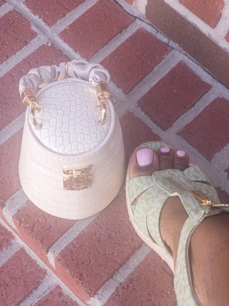 Crocodille Bucket Bag