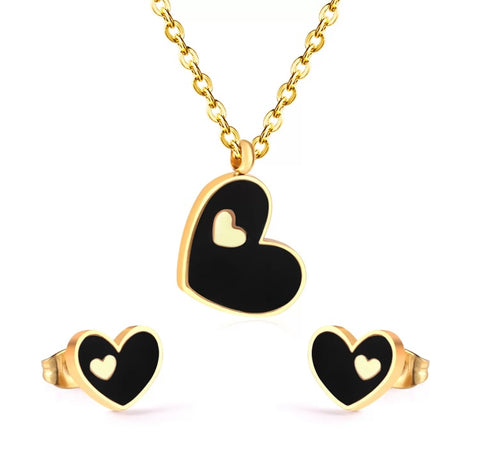 Heart Jewelry sets